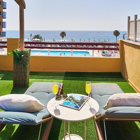 Perfect Beach Location With Roof Terrace Fuengirola Esterno foto